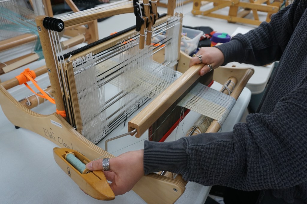 Loom weaving with Shannon Nelson - Edmonton Weavers Guild